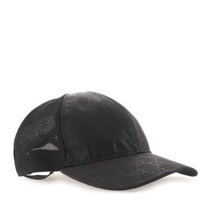 black gucci monogram nylon men’s baseball cap
